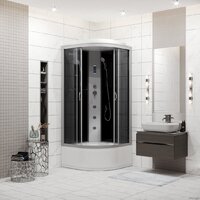 Душевая кабина Niagara NG-2507-14F 80x80x215 (тонированное стекло) - Превью изображения №1 — Интернет-магазин samo.by