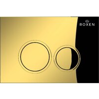 Унитаз подвесной Roxen Vine Tornado в комплекте с инсталляцией StounFix Dual Fresh 6 в 1 979013 (кнопка: золото глянцевое) - Превью изображения №2 — Интернет-магазин samo.by