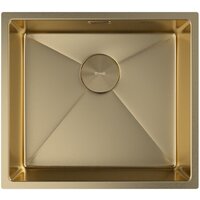 Кухонная мойка ZorG Zerox 49 U / IF PVD Gold - Превью изображения №3 — Интернет-магазин samo.by