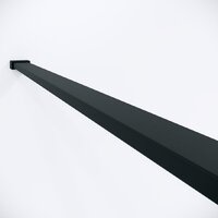 Душевая стенка Niagara Nova NG-781-12BLACK 120x200 (черный матовый/эффект битого стекла) - Превью изображения №5 — Интернет-магазин samo.by