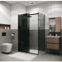 Душевой уголок Grossman Classic 110x80x195 120.K33.04.1180.21.10 (черный матовый/тонированное стекло) - Превью изображения №17 — Интернет-магазин samo.by
