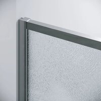 Душевой уголок Grossman Galaxy 110х100х195 120.K33.01.1110.10.02 (хром/шиншилла стекло) - Превью изображения №3 — Интернет-магазин samo.by