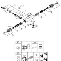 Смеситель Grohe Grohtherm 1000 Performance 34779000 - Превью изображения №3 — Интернет-магазин samo.by