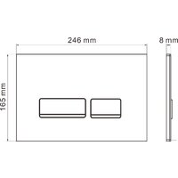 Инсталляция для унитаза Roxen StounFix Dual Fresh 871161 - Превью изображения №13 — Интернет-магазин samo.by