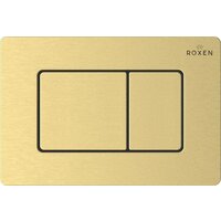 Унитаз подвесной Roxen Antares Tornado Long в комплекте с инсталляцией StounFix Dual Fresh 6 в 1 868445 (кнопка: брашированное золото матовая) - Превью изображения №6 — Интернет-магазин samo.by