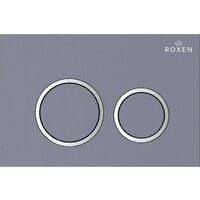 Унитаз подвесной Roxen Vine Tornado в комплекте с инсталляцией StounFix Dual Fresh 6 в 1 979012 (кнопка: серый гранит) - Превью изображения №2 — Интернет-магазин samo.by