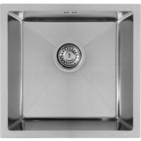 Кухонная мойка ARFEKA ECO AR 450*450 SATIN DECOR MILLET GRAINS - Превью изображения №2 — Интернет-магазин samo.by