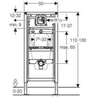 Инсталляция для писсуара Geberit Duofix [111.616.00.1] - Превью изображения №2 — Интернет-магазин samo.by