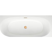 Ванна Wellsee Belle Spa 2.0 170x75 235806004 (пристенная ванна (правая) белый глянец, экран, каркас, сифон-автомат золото) - Превью изображения №4 — Интернет-магазин samo.by