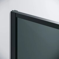Душевой уголок Grossman Galaxy 100х100х195 120.K33.01.1010.21.10 (черный матовый/тонированное стекло) - Превью изображения №3 — Интернет-магазин samo.by