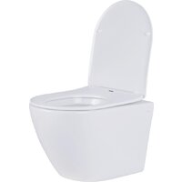 Унитаз подвесной Roxen Antares в комплекте с инсталляцией StounFix Dual Fresh 6 в 1 868479 (кнопка: золото глянцевая) - Превью изображения №9 — Интернет-магазин samo.by