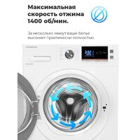 Стиральная машина MAUNFELD MFWM148WH - Превью изображения №6 — Интернет-магазин samo.by