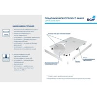 Душевой поддон RGW ST/R-W 16153100-01 100x100 - Превью изображения №4 — Интернет-магазин samo.by
