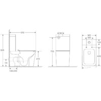 Унитаз напольный Grossman GR-4418SQ - Превью изображения №10 — Интернет-магазин samo.by