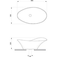 Умывальник Lavinia Boho Bathroom Sink Slim 33311115 - Превью изображения №6 — Интернет-магазин samo.by