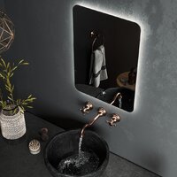  Roxen Зеркало Bella smart touch 510055-50ST (с бесконтактным сенсором и подсветкой) - Превью изображения №4 — Интернет-магазин samo.by