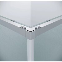 Душевой уголок Grossman Galaxy 80x80x195 300.K33.01.8080.10.02 (хром/шиншилла стекло) - Превью изображения №12 — Интернет-магазин samo.by