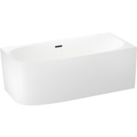 Ванна Wellsee Belle Spa 2.0 170x75 235806003 (пристенная ванна (правая) белый глянец, экран, каркас, сифон-автомат матовый черный) - Превью изображения №2 — Интернет-магазин samo.by