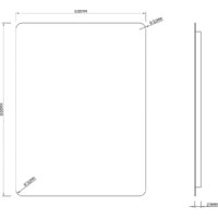  Roxen Зеркало Bella 510055-60AF 60x80 - Превью изображения №12 — Интернет-магазин samo.by