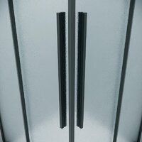 Душевой уголок Grossman Galaxy 120х80х195 300.K33.01.12R80L.21.02 (черный матовый/стекло шиншилла) - Превью изображения №3 — Интернет-магазин samo.by