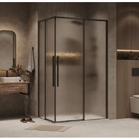 Душевой уголок Grossman Galaxy 90x70x195 300.K33.01.9070.21.02 (черный матовый/шиншилла стекло) - Превью изображения №17 — Интернет-магазин samo.by