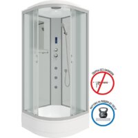 Душевая кабина Niagara NG-3302-14F 100x100x215 (матовое стекло) - Превью изображения №3 — Интернет-магазин samo.by