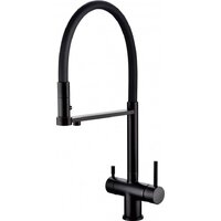 Grocenberg GB4095 с гибким изливом (черный матовый)