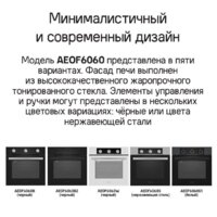 Электрический духовой шкаф MAUNFELD AEOF6060B2 - Превью изображения №23 — Интернет-магазин samo.by