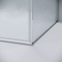 Душевой уголок Grossman Galaxy 100х100х195 120.K33.01.1010.10.02 (хром/шиншилла стекло) - Превью изображения №5 — Интернет-магазин samo.by