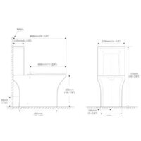 Унитаз напольный SantiLine SL-5023 - Превью изображения №2 — Интернет-магазин samo.by