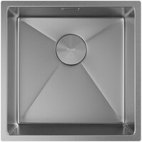 Кухонная мойка ZorG Zerox 44 U / IF Steel - Превью изображения №3 — Интернет-магазин samo.by