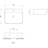 Умывальник Lavinia Boho Bathroom Sink Slim 33311113 с донным клапаном click-clack - Превью изображения №6 — Интернет-магазин samo.by