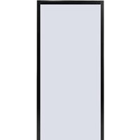 Grossman Cosmo 80x195 200.K33.02.80.21.02 (черный матовый/шиншилла стекло)