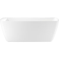 Ванна Wellsee Idéal 170x78 236901002 (отдельностоящая ванна белый глянец, экран, ножки, сифон-автомат глянцевый белый) - Превью изображения №3 — Интернет-магазин samo.by