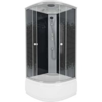 Душевая кабина Niagara NG-7507-14 80x80 (черный, мозаика стекло) - Превью изображения №2 — Интернет-магазин samo.by