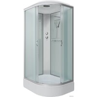 Душевая кабина Niagara NG-33084-14L 100x80 (матовое стекло) - Превью изображения №2 — Интернет-магазин samo.by