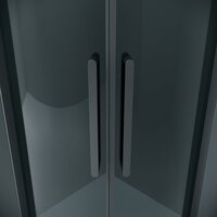 Душевой уголок Grossman Classic 90x90x195 301.K33.04.9090.21.00 (черный матовый/прозрачное стекло) - Превью изображения №7 — Интернет-магазин samo.by