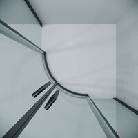 Душевой уголок Grossman Classic 90x90x195 301.K33.04.9090.21.00 (черный матовый/прозрачное стекло) - Превью изображения №5 — Интернет-магазин samo.by