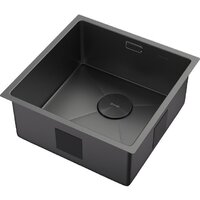 Кухонная мойка ZorG Zerox 44 U / IF Zurinox PVD Gunblack - Превью изображения №2 — Интернет-магазин samo.by