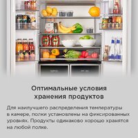 Четырёхдверный холодильник MAUNFELD MFF190NFDSB - Превью изображения №24 — Интернет-магазин samo.by