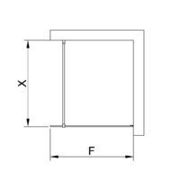Душевая стенка RGW WA-002B 35100211-14 110 (черный/прозрачное стекло) - Превью изображения №3 — Интернет-магазин samo.by