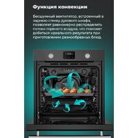 Электрический духовой шкаф MAUNFELD EOEM.769S1 - Превью изображения №35 — Интернет-магазин samo.by