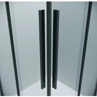 Душевой уголок Grossman Galaxy 100x100x195 300.K33.01.1010.42.00 (графит сатин/прозрачное стекло) - Превью изображения №3 — Интернет-магазин samo.by