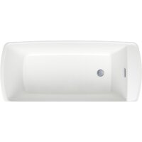 Ванна Wellsee Idéal 170x78 236901001 (отдельностоящая ванна белый глянец, экран, ножки, сифон-автомат хром) - Превью изображения №4 — Интернет-магазин samo.by