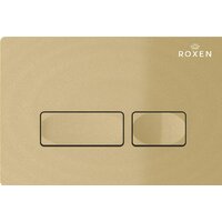Унитаз подвесной Roxen Vine Tornado в комплекте с инсталляцией StounFix Dual Fresh 6 в 1 979006 (кнопка: брашированное золото) - Превью изображения №2 — Интернет-магазин samo.by