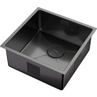 Кухонная мойка ZorG Zerox 44 U / IF PVD Gunblack - Превью изображения №2 — Интернет-магазин samo.by