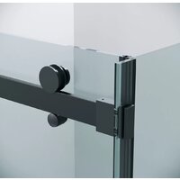 Душевой уголок Grossman Classic 120x80x195 120.K33.04.1280.21.00 (черный матовый/прозрачное стекло) - Превью изображения №3 — Интернет-магазин samo.by