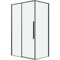 Душевая стенка Grossman Galaxy 90x195 200.K33.01.90.42.00 (графит сатин/стекло прозрачное) - Превью изображения №5 — Интернет-магазин samo.by