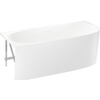 Ванна Wellsee Belle Spa 2.0 170x75 235805002 (пристенная ванна (левая) белый глянец, экран, каркас, сифон-автомат глянцевый белый) - Превью изображения №2 — Интернет-магазин samo.by