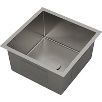 Кухонная мойка Roxen Uno 560210-44 (440*440) сатин под столешницу (с ролл-матом и дозатором) - Превью изображения №5 — Интернет-магазин samo.by